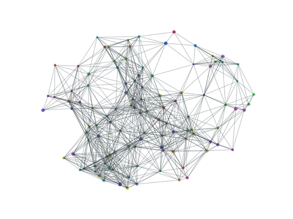 Brain Particles p5.js generative design Generative Art 