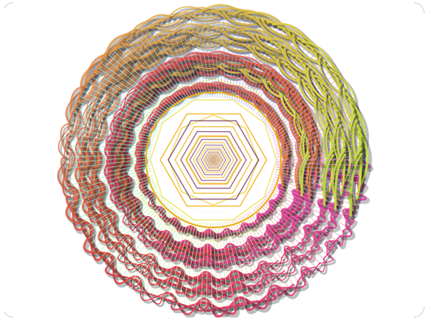 Titanium Heart p5.js generative design Generative art