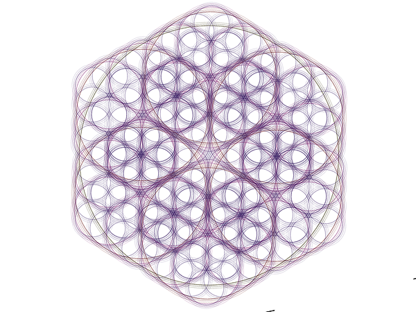 Sacred Geometry  p5.js generative design 2D