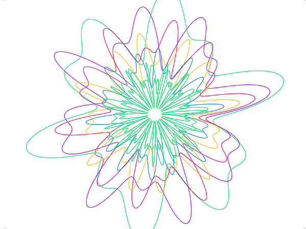 Generative Logo Animated Logo in p5.js website