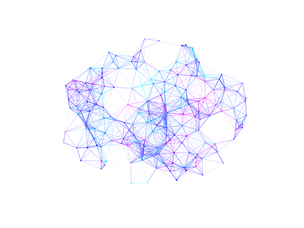 Brain Neurons p5.js generative design 2D art in P5.js